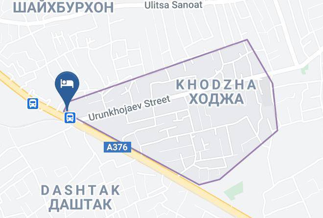 Khujand - Firuz Hotel Maps