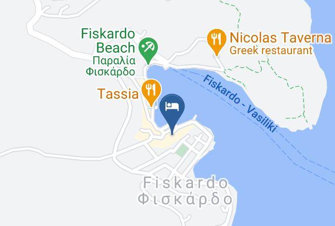 Kefallinia - Fiscardonna Luxury Suites Maps
