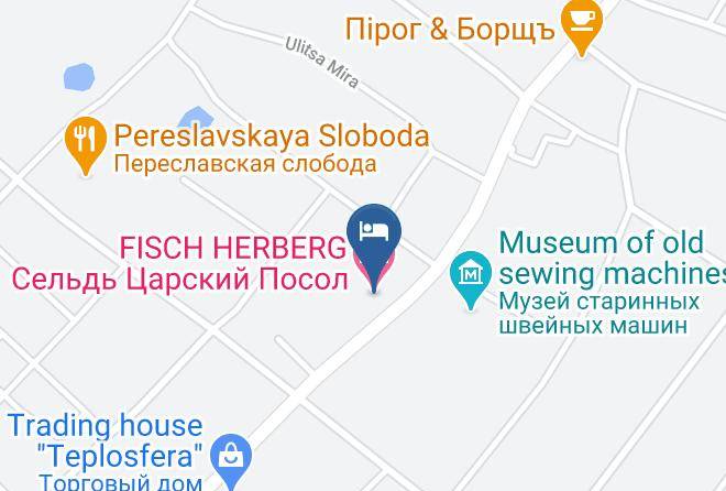 Pereslavl Zalesskiy - Fisch Herberg Maps