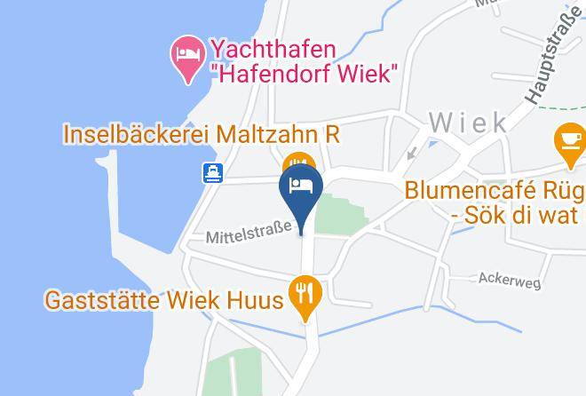 Vorpommern Rugen - Urlaub In Wiek Maps