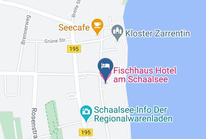 Ludwigslust Parchim - Fischhaus Hotel Am Schaalsee Maps