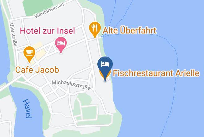 Potsdam Mittelmark - Fischrestaurant Arielle Maps