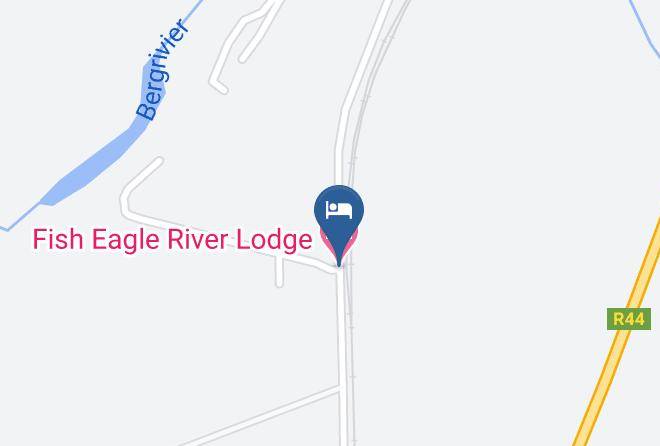 Cape Winelands - Fish Eagle River Lodge Maps