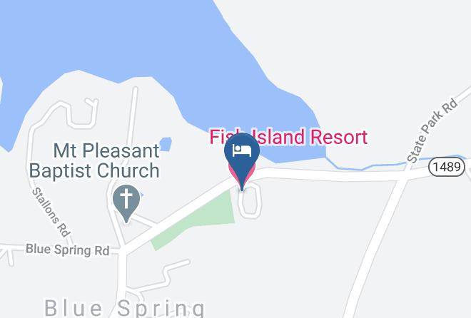 Fish Island Resort Map