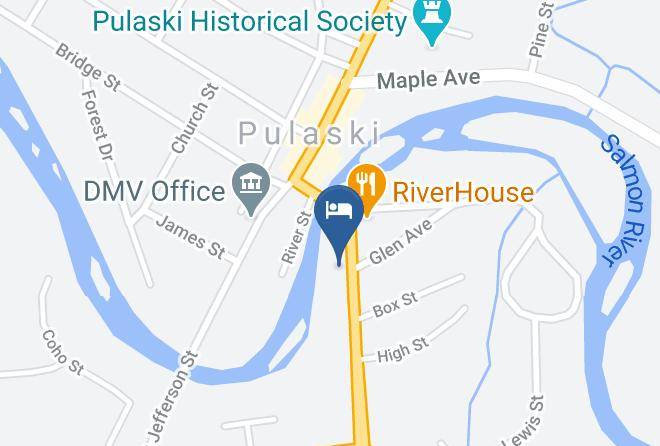 Oswego - Fish On Motel Maps