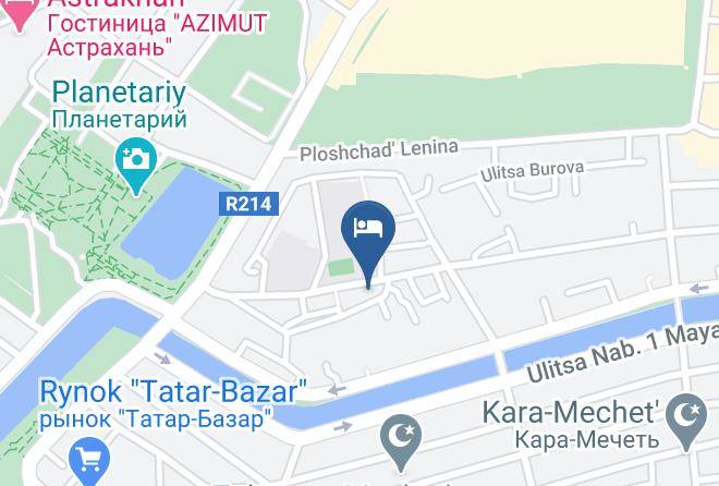 Astrakhan - Fish Place Maps