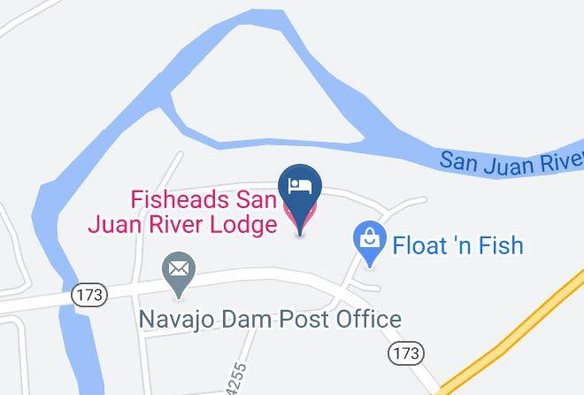 San Juan - Fisheads San Juan River Lodge Maps