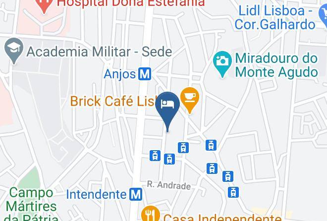 Lisbon - Fisher Gh Maps