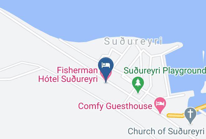 Isafjararbaer - Fisherman Hotel Suureyri Maps
