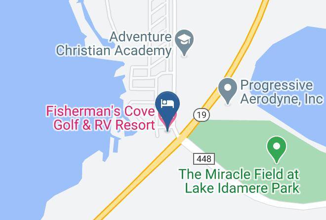Lake - Fisherman's Cove Golf & Rv Resort Maps