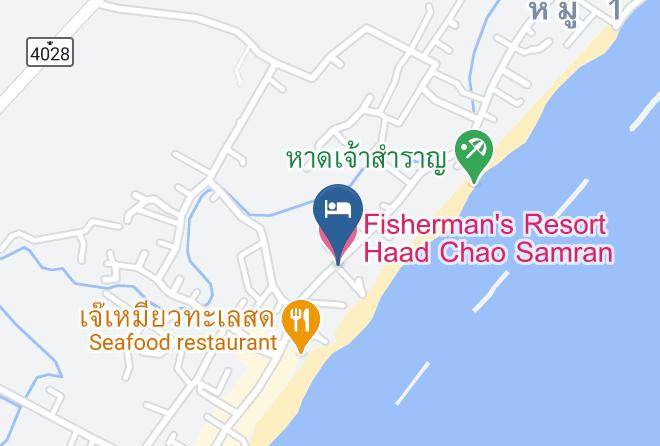 Amphoe Mueang Phetchaburi - Fisherman's Resort Haad Chao Samran Maps