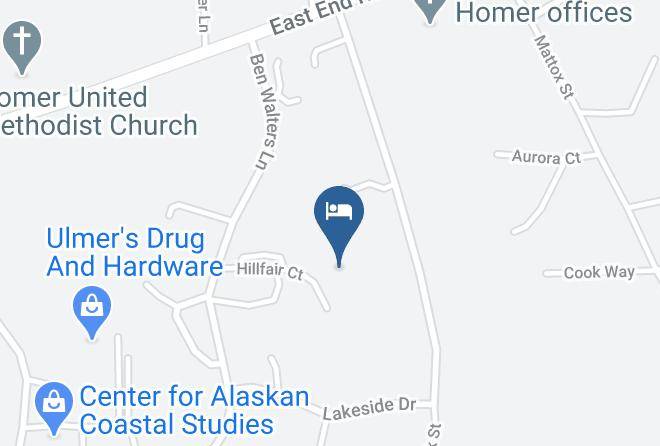 Kenai Peninsula Borough - Fisherman's Tales B & B Maps