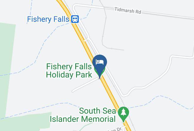 Cairns - Fishery Falls Holiday Park Maps