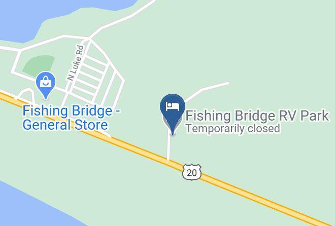 Park - Fishing Bridge Rv Park Maps