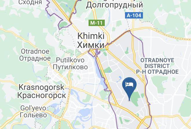 Moscow - Fishka Otel' Aeroport Maps