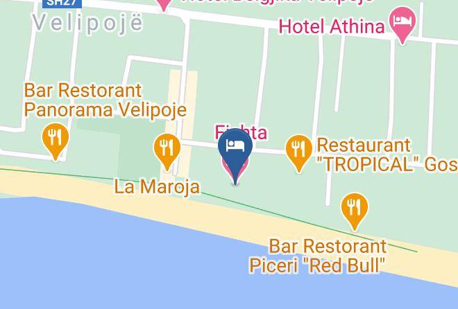 Shkoder - Fishta Hotel Maps