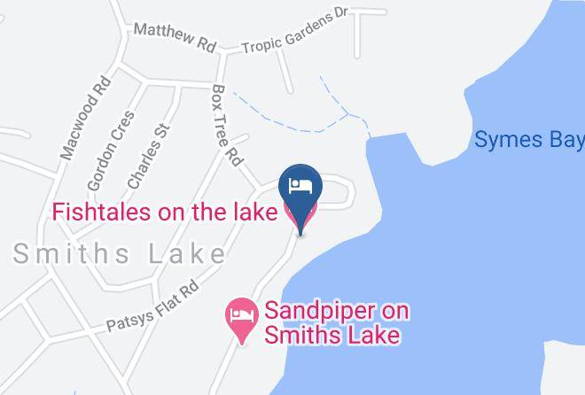 Mid Coast - Fishtales On The Lake Maps