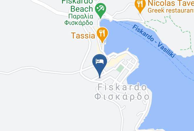 Kefallinia - Fiskardo Bay Hotel Maps