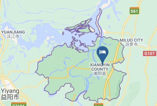 Yueyang - Fitow Hotel Maps