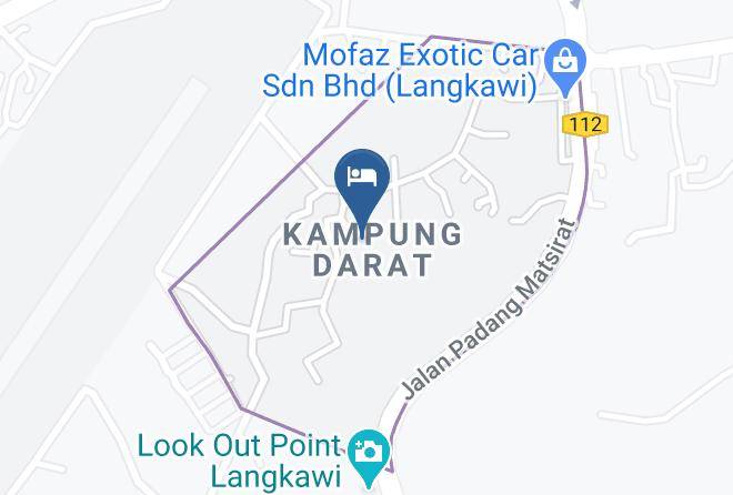 Langkawi - Fitrah Langkawi Homestay Maps