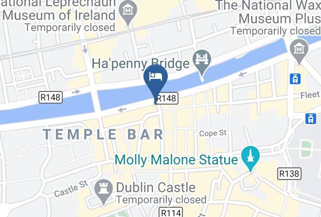 Dublin - Fitzsimons Hotel Temple Bar Maps