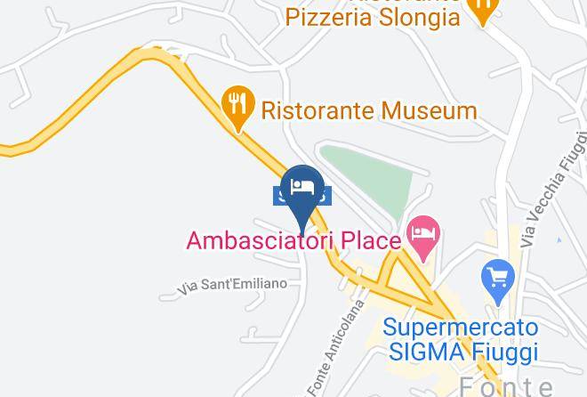 Frosinone - Fiuggi Tourist S N C Di Giorgilli Ornella & Co Maps