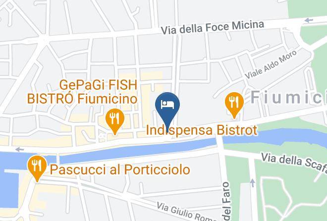 Rome - Fiumicino Airport Seaview Maps