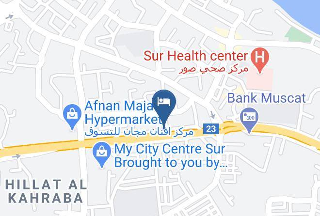 Sur - Five Continents Hotel Maps