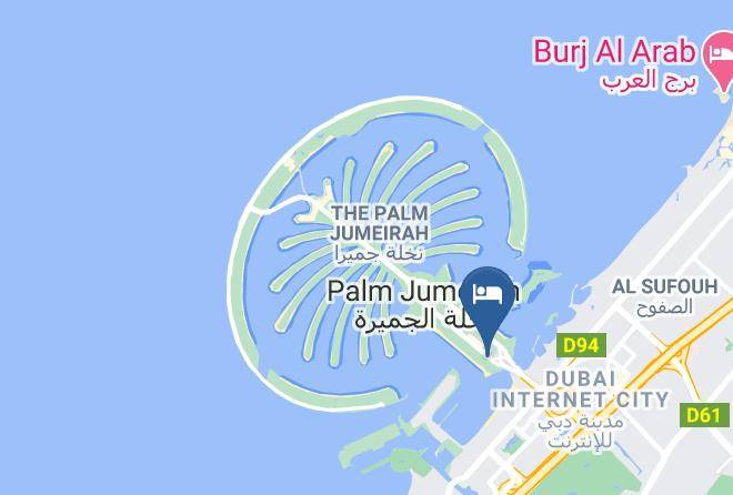 Dubai - Five Palm Jumeirah Hotel Maps