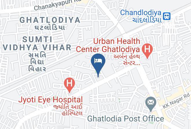 Ahmadabad - Five Petals Hotel & Banquets Maps