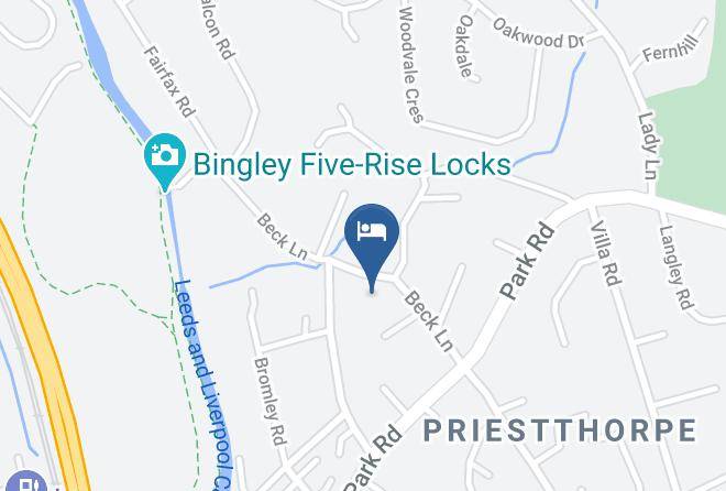 Bradford - Five Rise Locks Hotel And Restaurant Maps