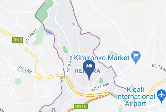 Kigali - Five To Five Hotel Maps