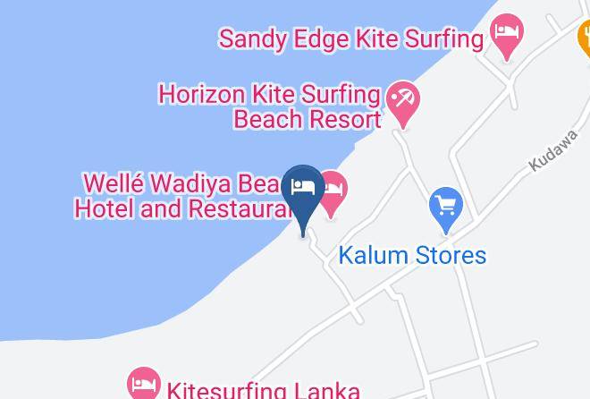 Kurunegala - Five Trees Beach Resort Hotel Maps