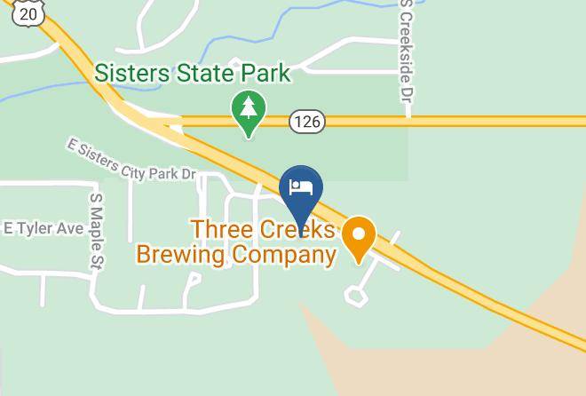 Deschutes - Fivepine Lodge And Spa Maps