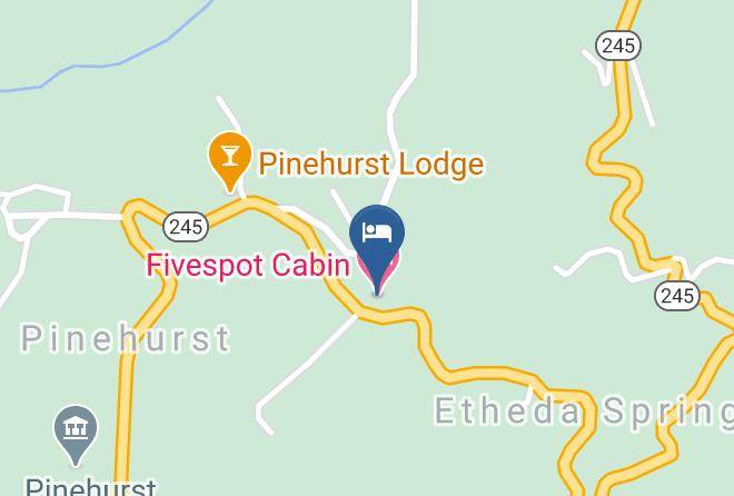 Fresno - Fivespot Cabin Maps