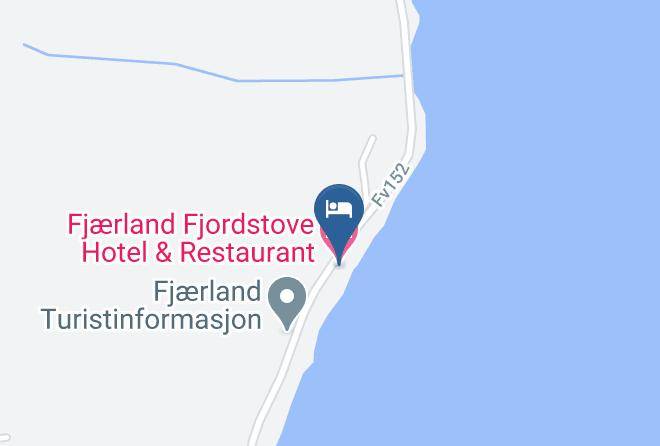 Fjaerland Fjordstove Hotel & Restaurant Map