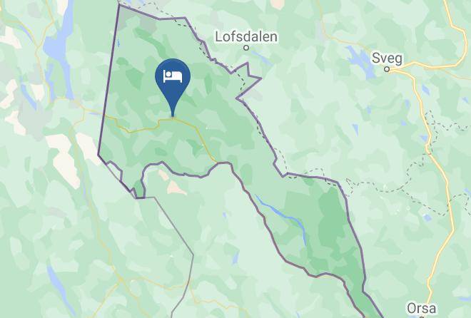 Fjalldalens Vandrarhem Map