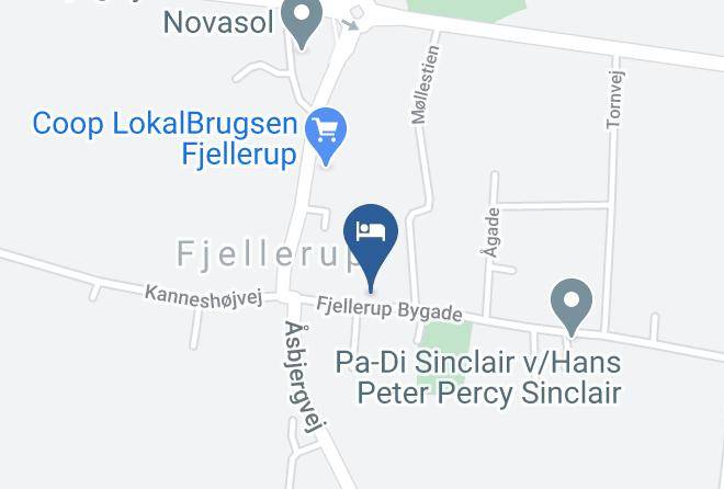 Glesborg - Kulturkroen Fjellerup Maps
