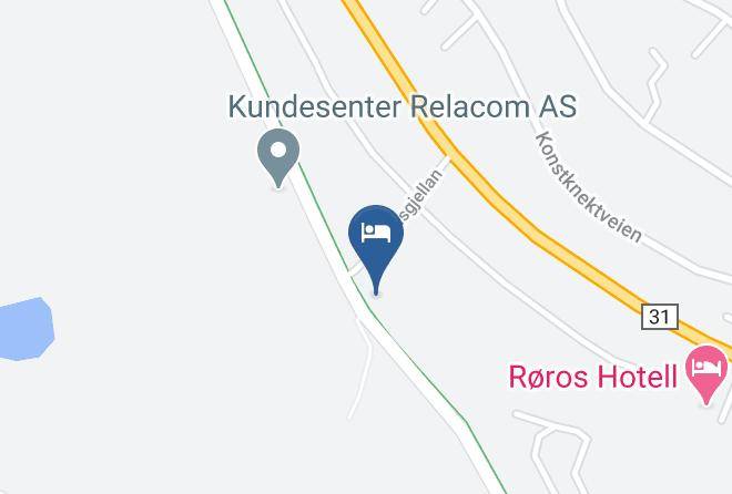 Roros - Fjellheimen Health And Vacation Maps