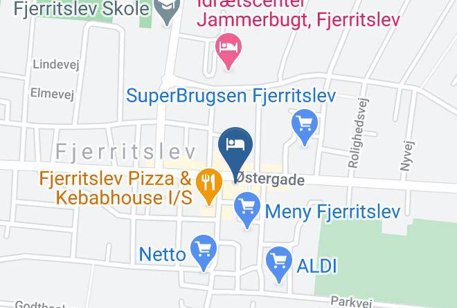 Fjerritslev - Fjerritslev Kro Maps