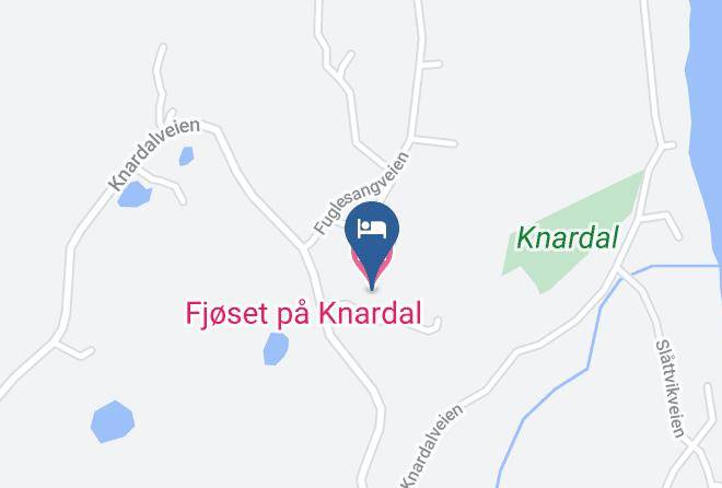 Fjoset Pa Knardal Map