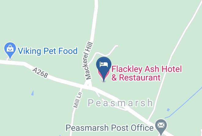 East Sussex - Flackley Ash Hotel & Restaurant Maps