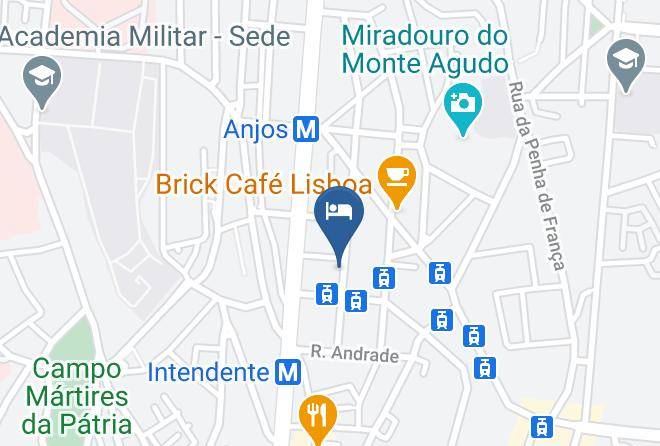 Lisbon - Home Host Maps