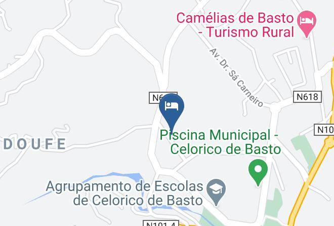 Celorico De Basto - Flag Hotel Celorico Palace Maps