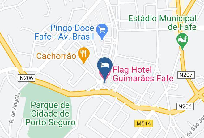 Fafe - Flag Hotel Guimaraes Fafe Maps