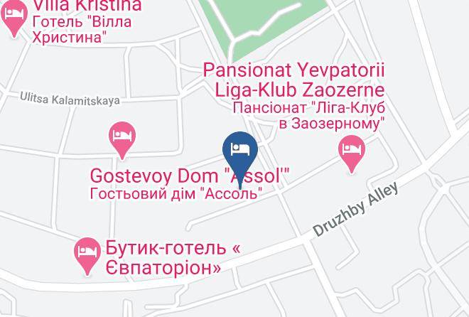 Yevpatoriya - Flagman Gostevoy Dom Maps