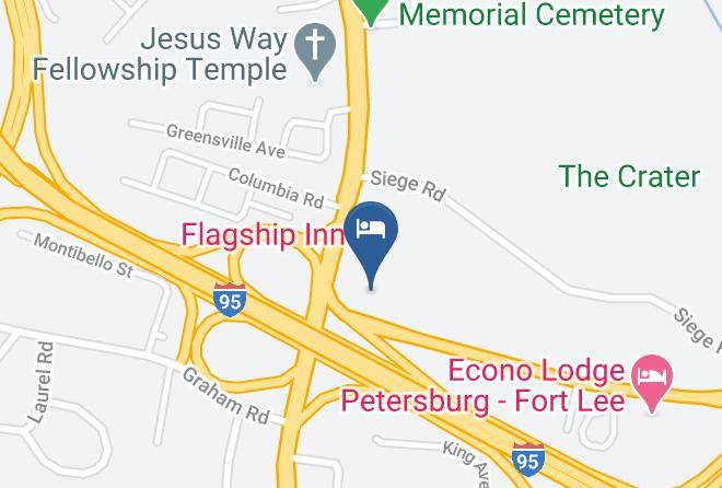 Petersburg City - Flagship Inn Maps