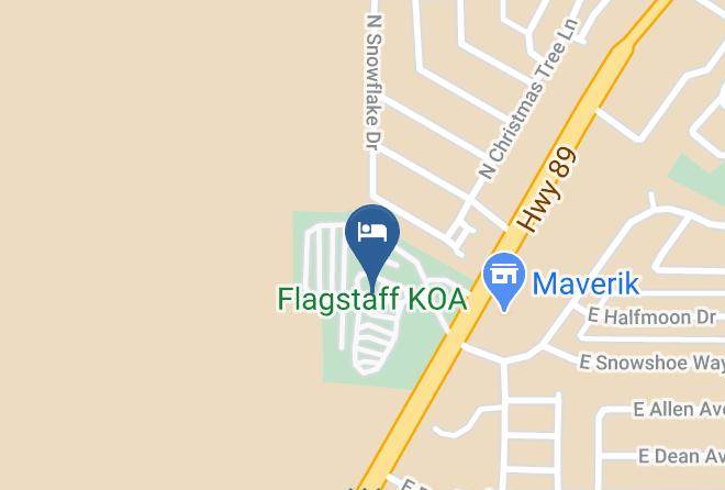 Coconino - Flagstaff Koa Maps
