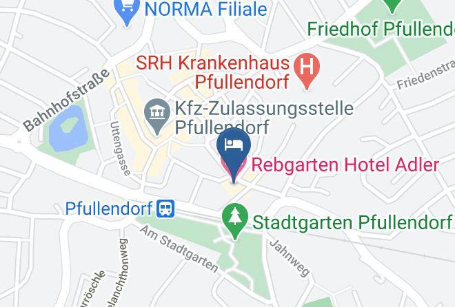 Rebgarten Hotel Adler Map