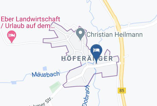 Kulmbach - Flair Hotel Dobrachtal Maps